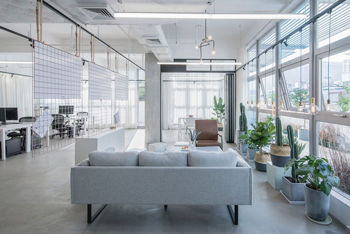 小型工作室內景設計方案