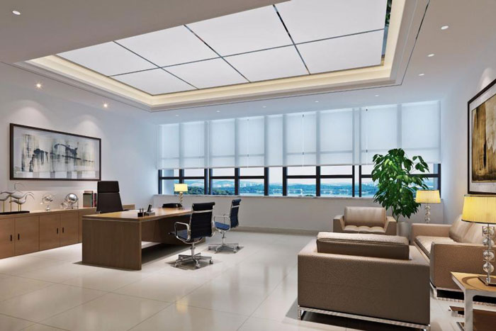 杭州濱江區(qū)長河街道總經(jīng)理辦公室裝修設(shè)計效果圖