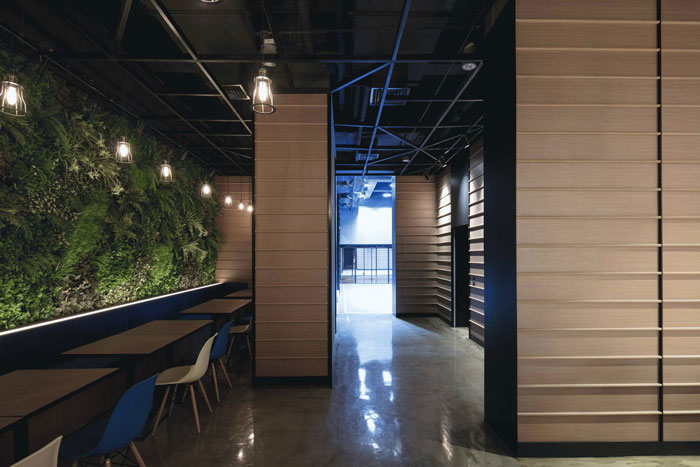 總部大樓辦公室過道休息區(qū)裝修設(shè)計效果圖