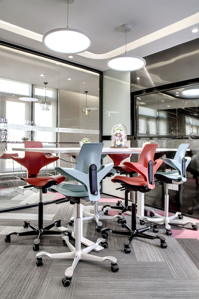 金融科技辦公室洽談室裝修設(shè)計效果圖