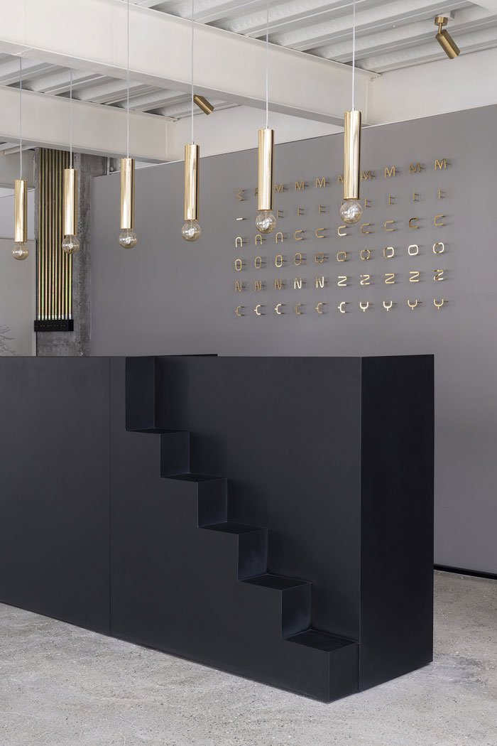 家居公司辦公室背景墻裝修設(shè)計效果圖