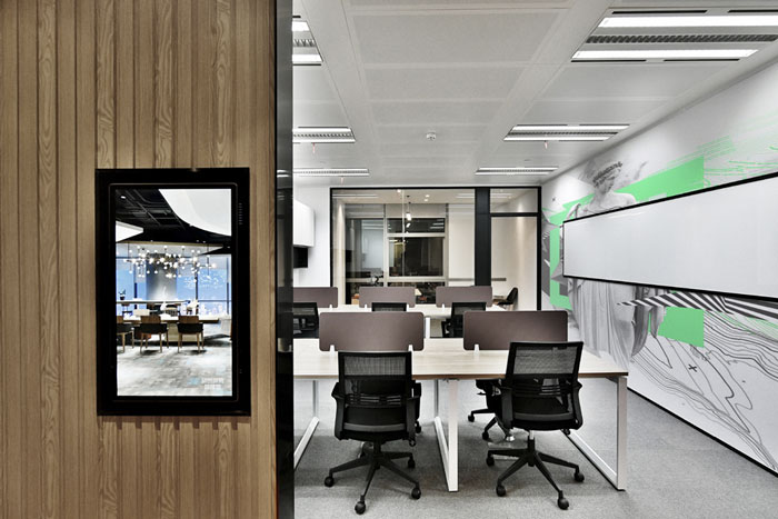 聯(lián)合辦公空間辦公區(qū)裝修設(shè)計效果圖