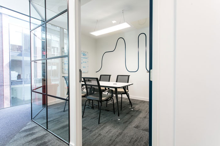 600平方辦公室洽談室裝修設(shè)計(jì)效果圖