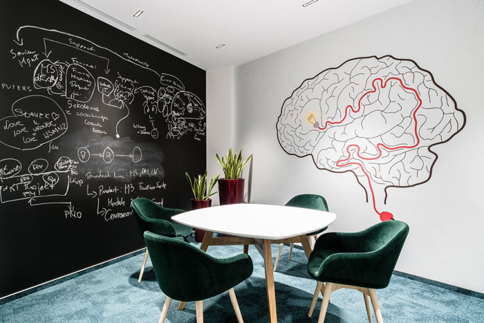 3600平方辦公室洽談室裝修設計效果圖