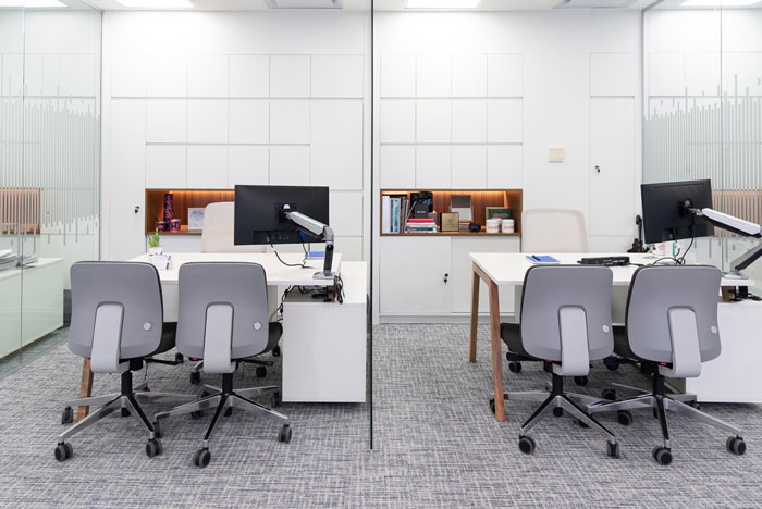 化妝品公司總經理辦公室裝修設計效果圖