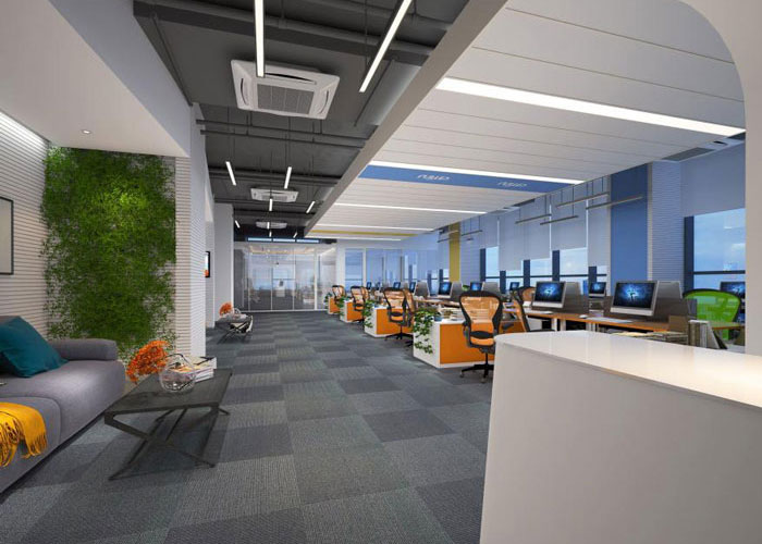 能源集團(tuán)公司辦公室裝修設(shè)計(jì)效果圖