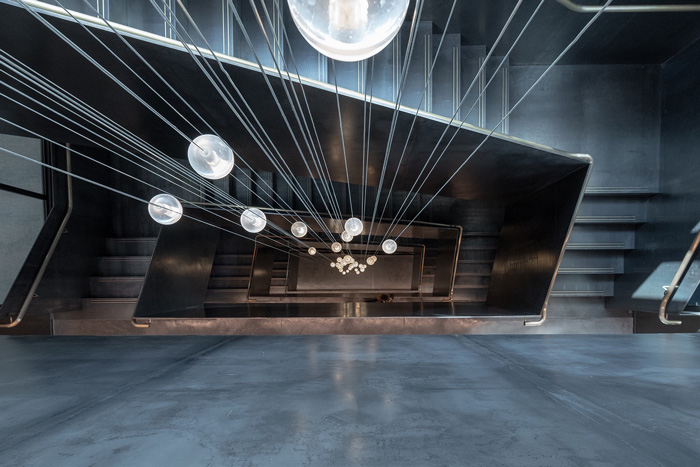 科技公司辦公室樓梯裝修設(shè)計(jì)效果圖