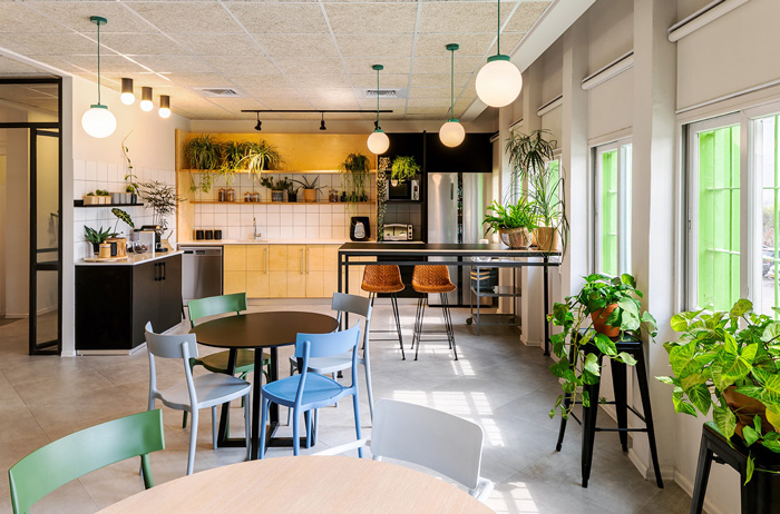 網(wǎng)絡辦公室茶水間裝修設計效果圖