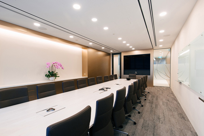 能源公司辦公室會議室裝修設計效果圖