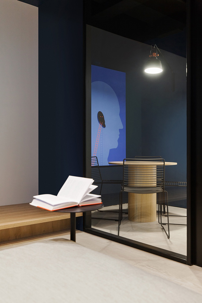 教育公司辦公室閱讀區(qū)裝修設(shè)計效果圖