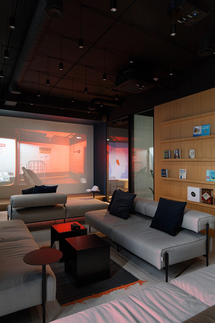 教育公司辦公室休息區(qū)裝修設(shè)計效果圖