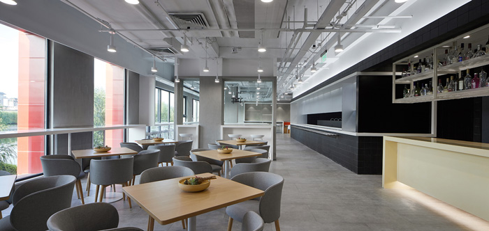 辦公大樓休息區(qū)裝修設(shè)計效果圖