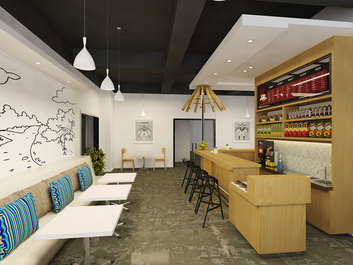 創(chuàng)業(yè)園辦公室休息區(qū)裝修設(shè)計(jì)效果圖