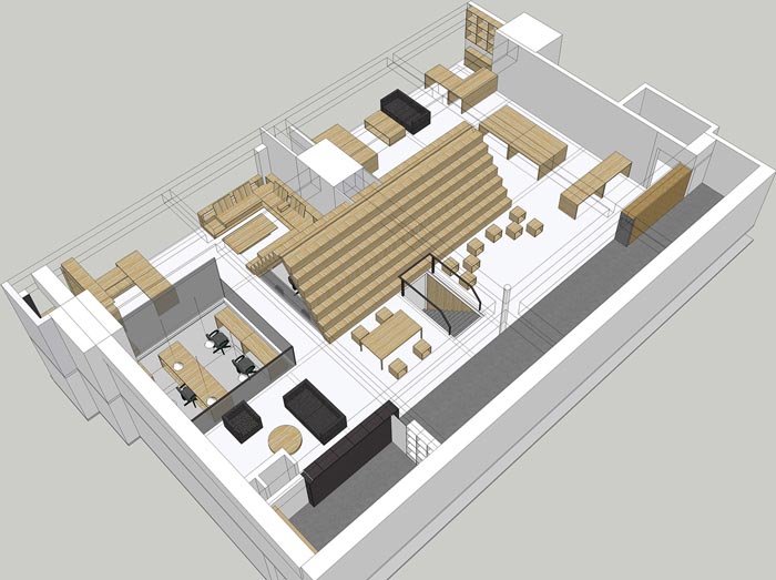 loft辦公室裝修設(shè)計(jì)平面圖
