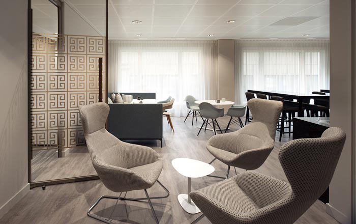 稅務師事務所辦公室接待區(qū)裝修設計效果圖