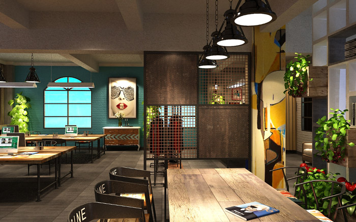 服裝公司進(jìn)門(mén)區(qū)裝修設(shè)計(jì)效果圖