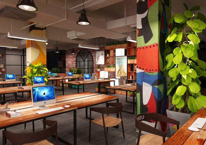 服裝公司裝修設(shè)計(jì)效果圖