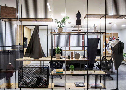 時(shí)裝公司辦公室設(shè)計(jì)【360平方】