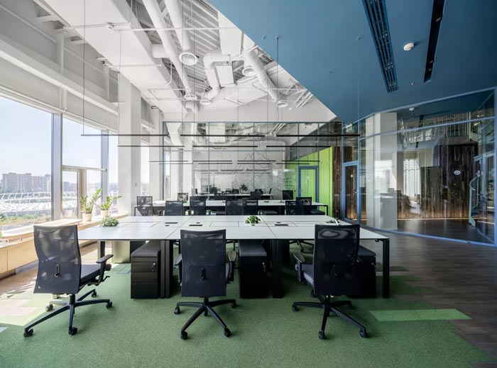 二（2）層辦公室辦公區(qū)設(shè)計方案