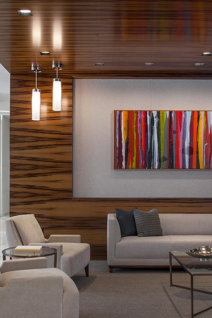 金融服務(wù)公司辦公室接待區(qū)裝修設(shè)計效果圖