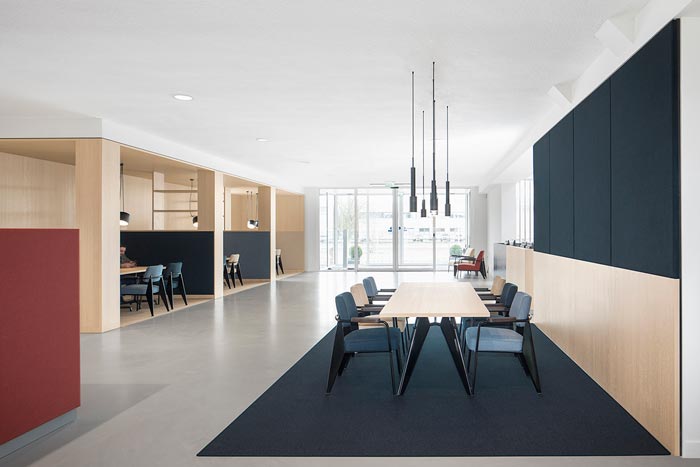 理財公司辦公室過道裝修設計效果圖