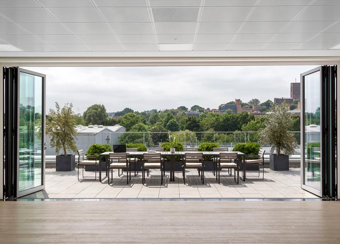 夾層樓辦公室露臺(tái)裝修設(shè)計(jì)效果圖