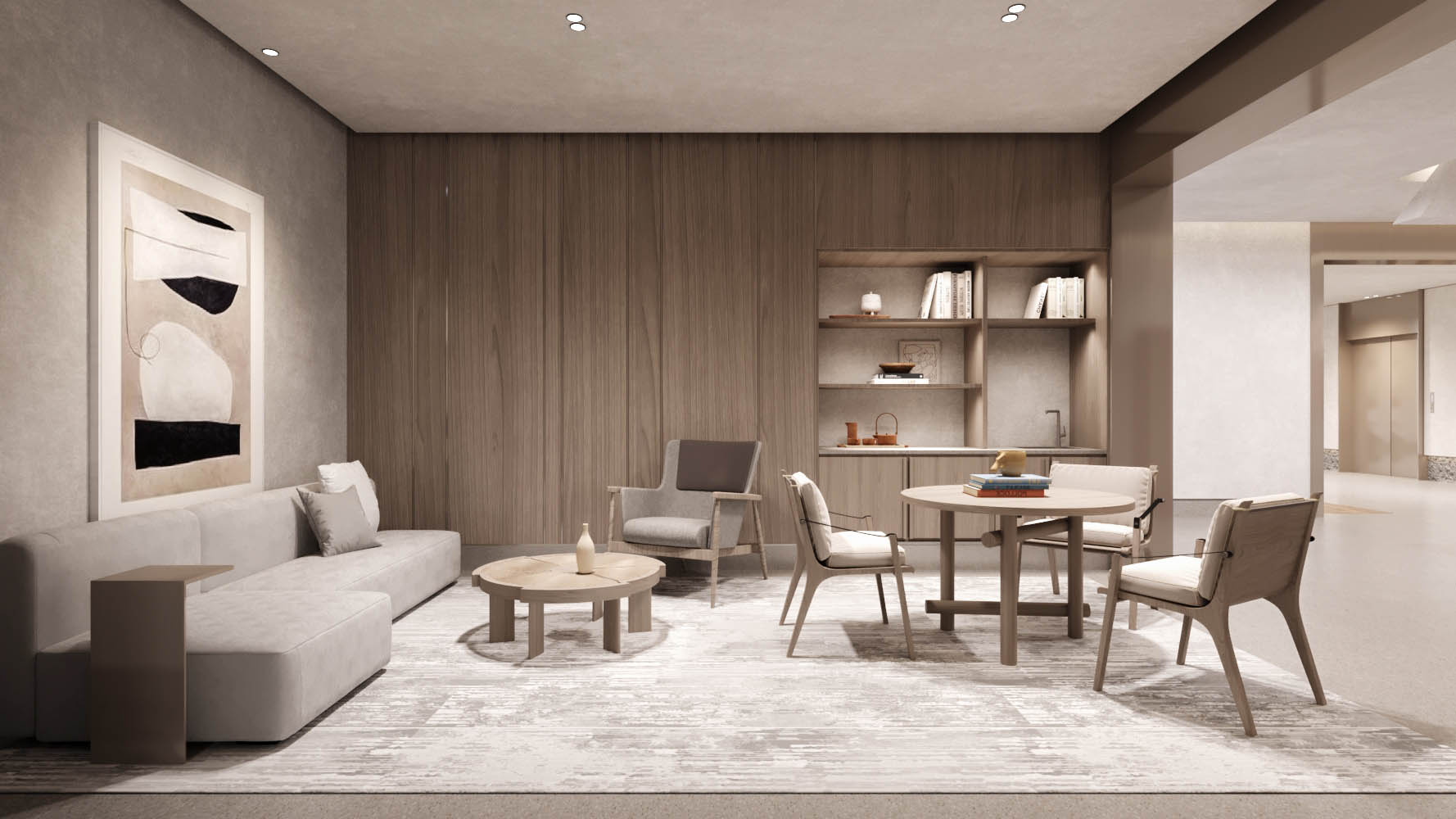 女裝辦公室效果圖