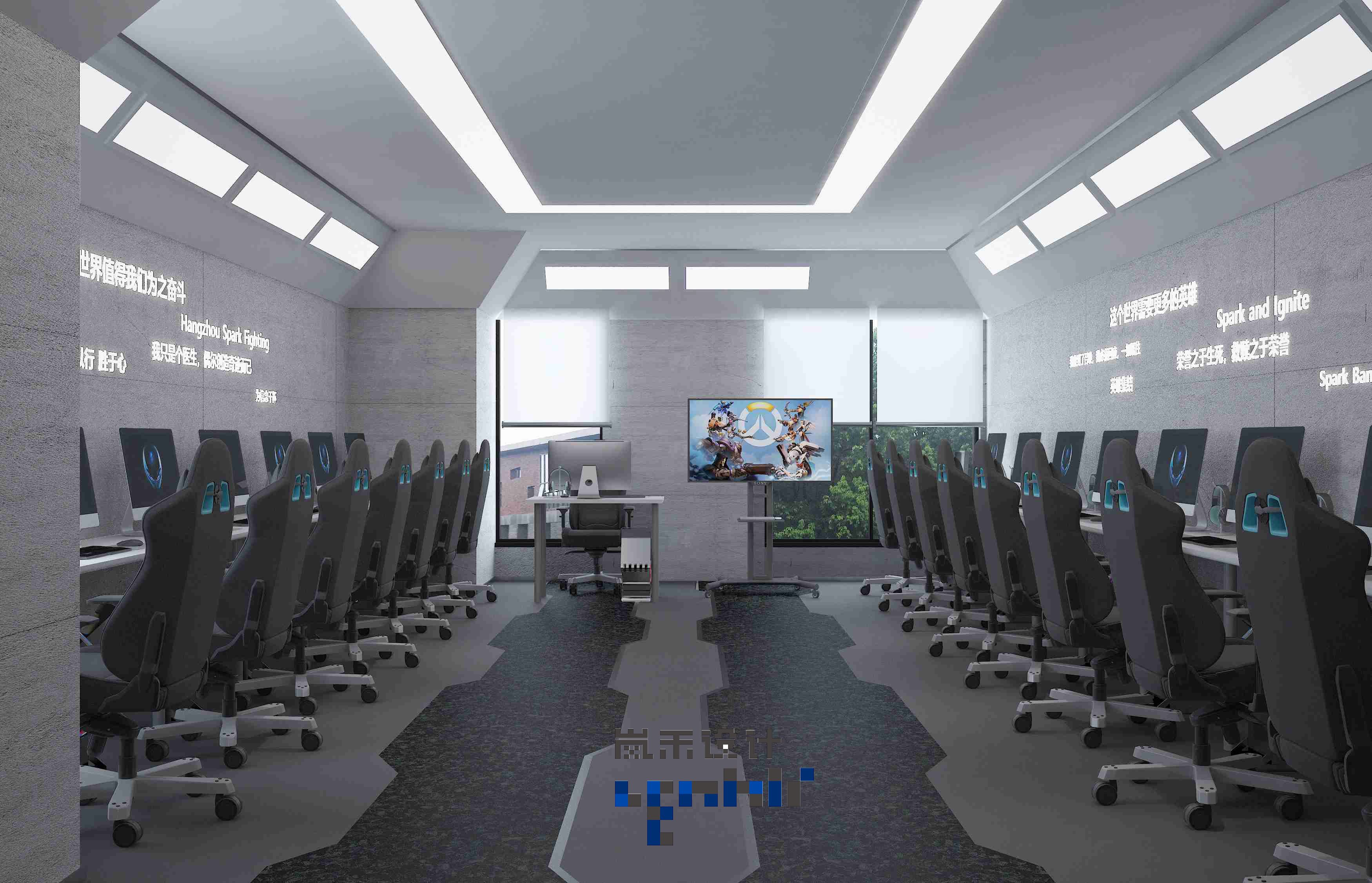 游戲訓(xùn)練室效果圖