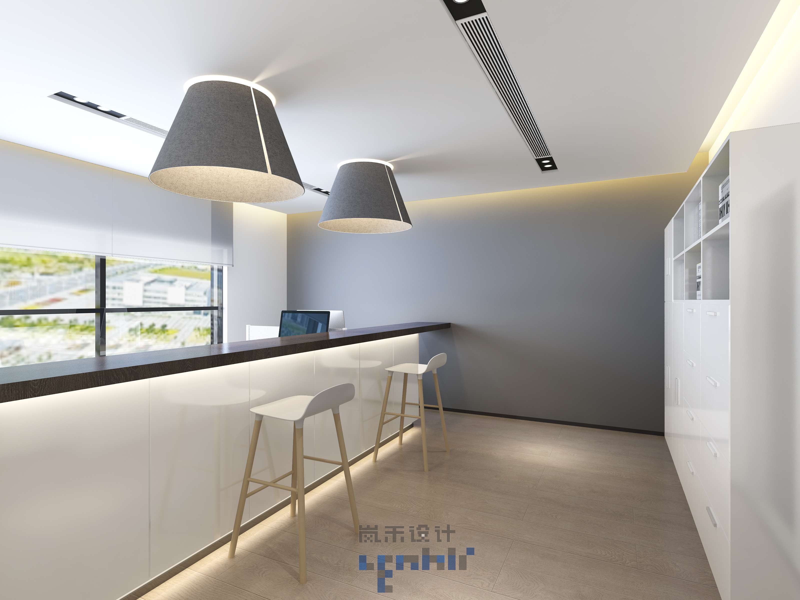 財(cái)務(wù)室設(shè)計(jì)效果圖