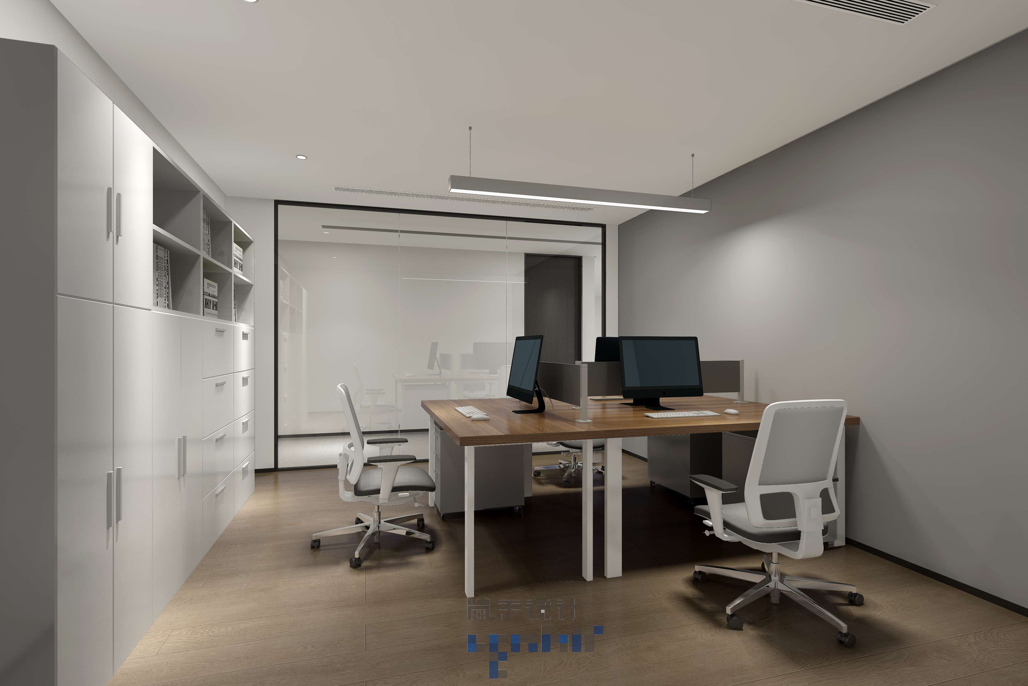 辦公室效果圖