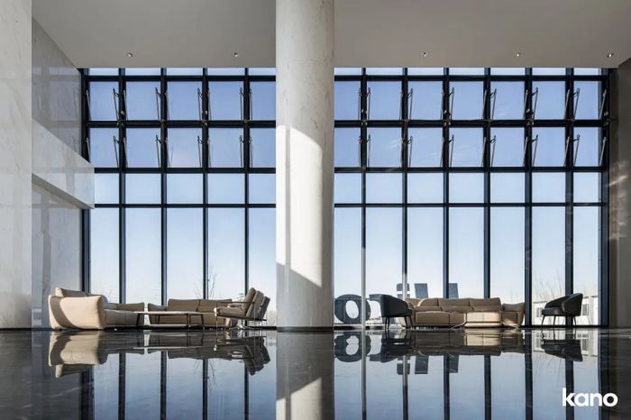 白色電器冷鏈行業(yè)辦公總部空間設(shè)計【13