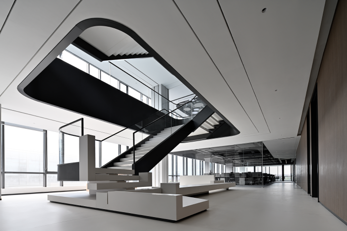 著名制造業(yè)企業(yè)總部辦公樓室內(nèi)空間設(shè)計